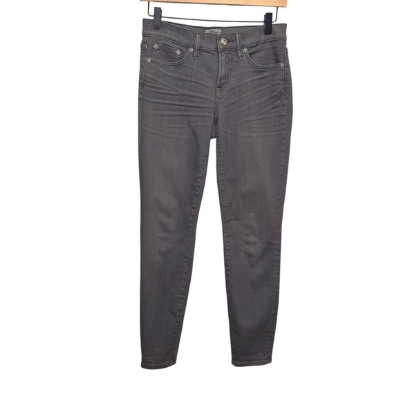 J. Crew Toothpick Grey Skinny Jeans Size 26 - Picture 1 of 12